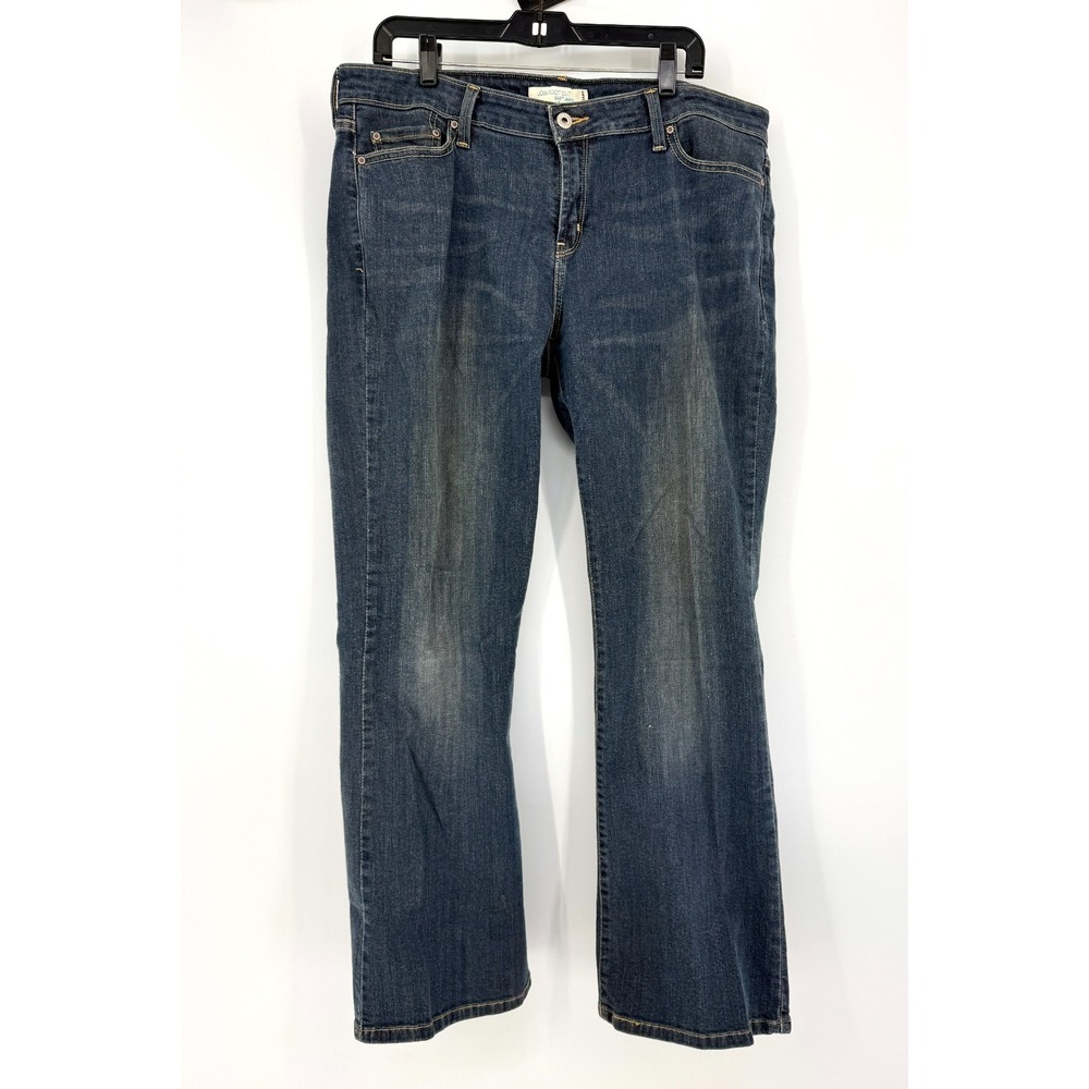 Vintage Levis 545‎ Low Bootcut Jeans Womens 16M Blue  Denim Classic Y2K